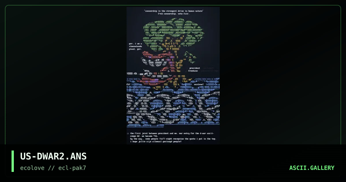 entry for d-war#2, by president, freebase, 1998