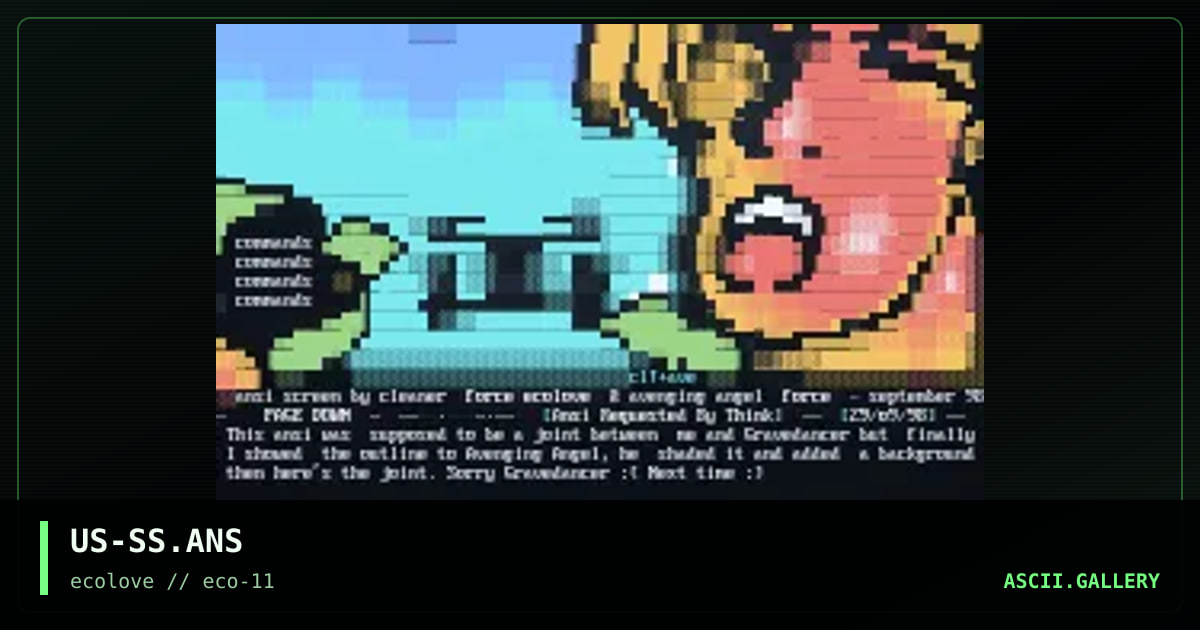 SS Matrix, by cleaner, avenging angel, 1998