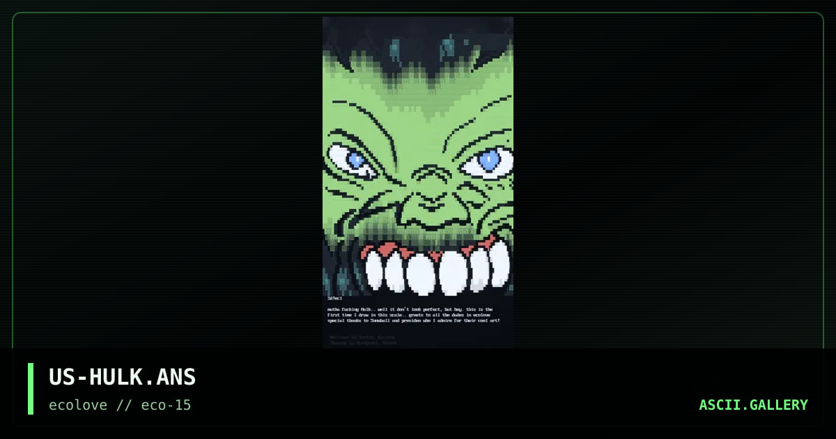 Hulk!@, by sordid, dyingsoul, 1999