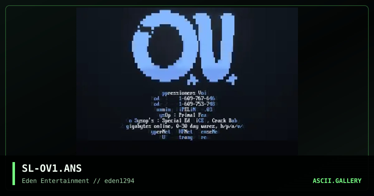 [FONT] Oppressioner's Void, by shadowlaw, 1994