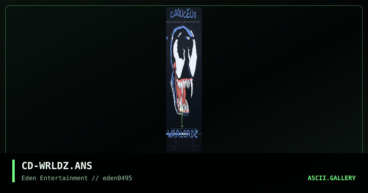 Warlordz, by caduceus, 1995