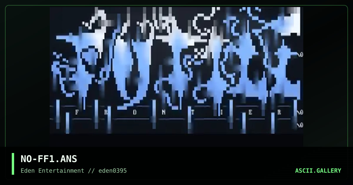 Futile Frontier, by nosferatu, 1995