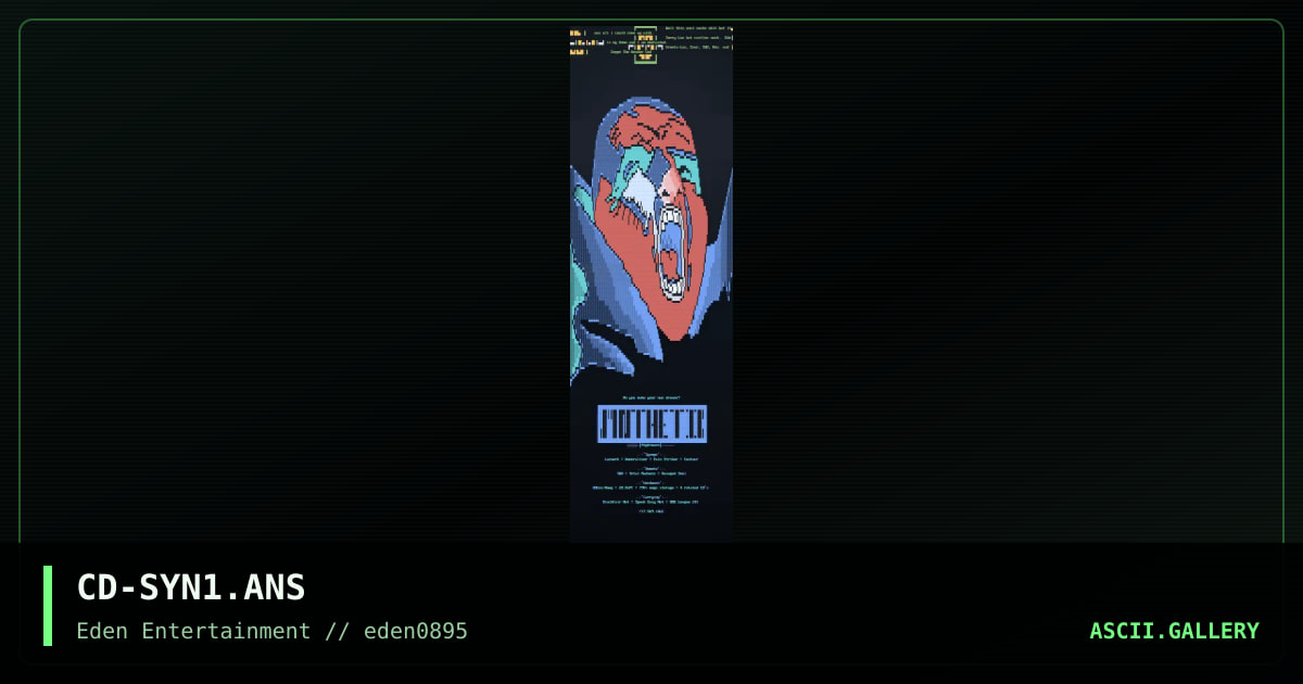 Synthetic Nightmare, by caduceus, 1995