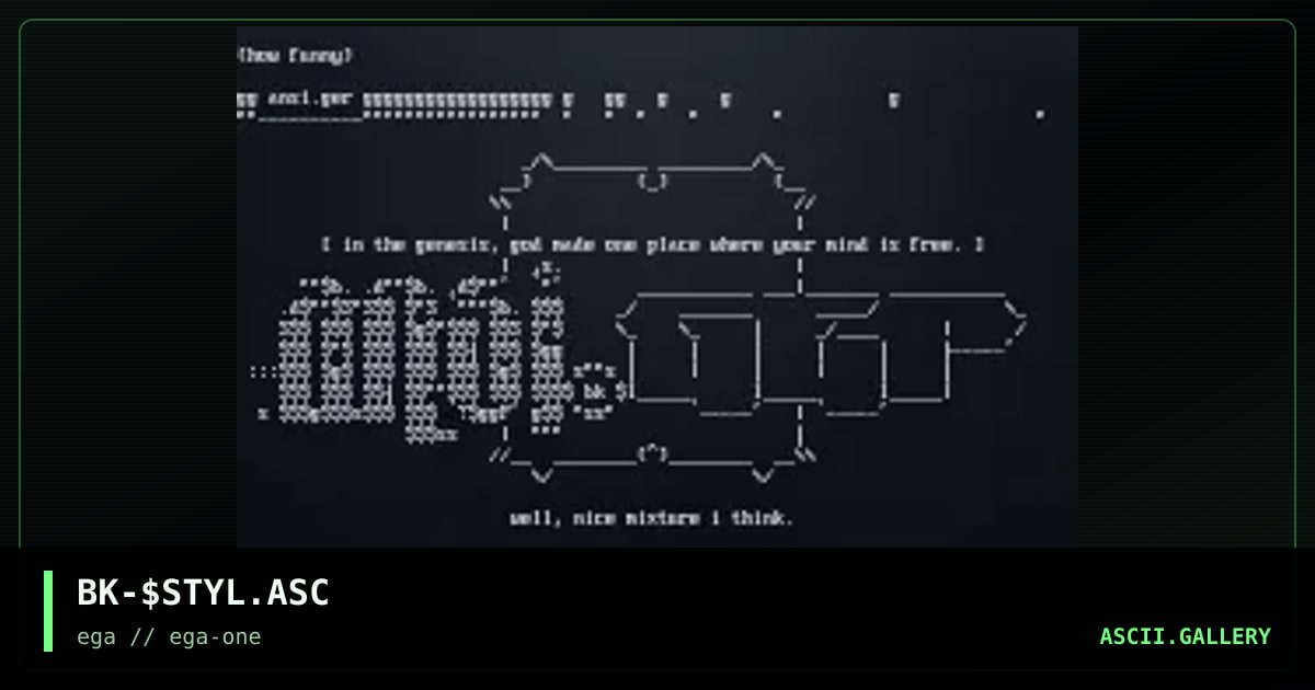 newschool cluster, by bk, 1996