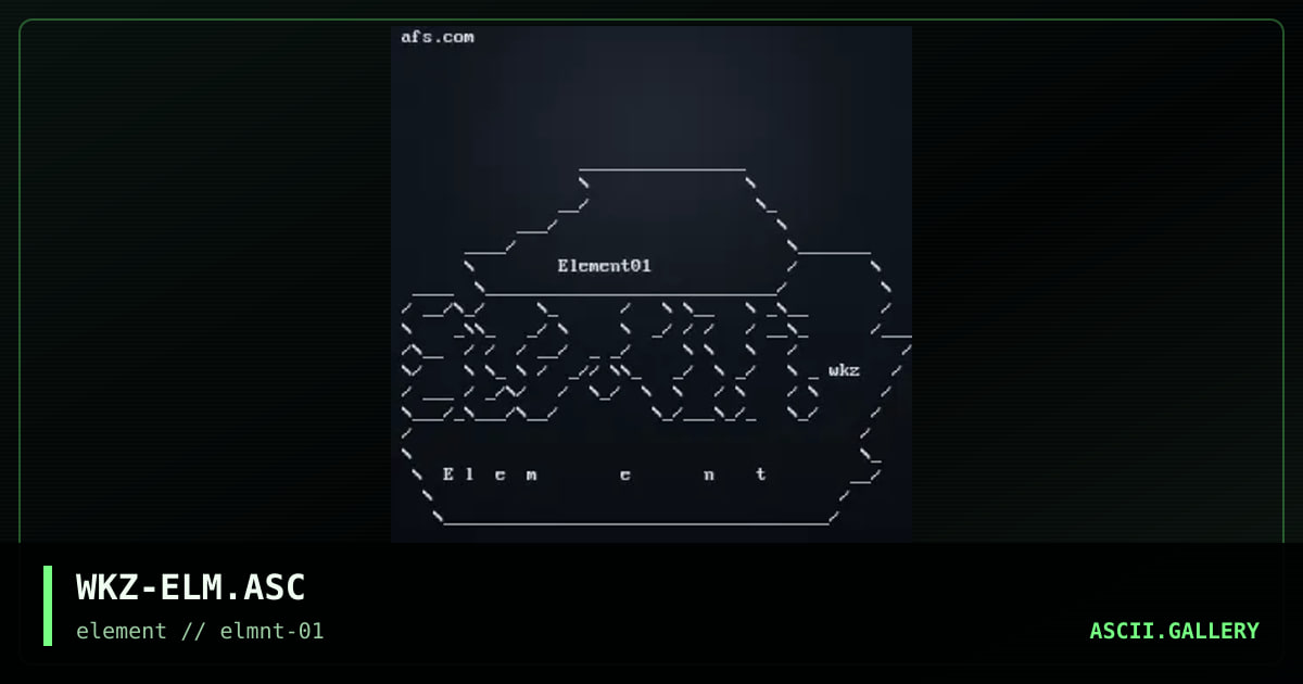 WKZ-ELM.ASC, by wackie, 1999