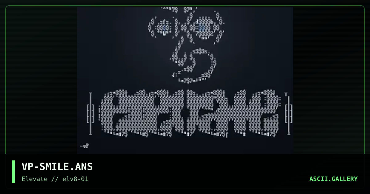 VP-SMILE.ANS, by vapor, 1999