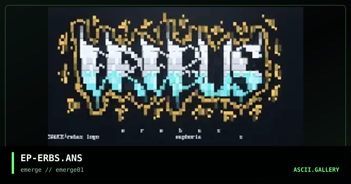 EP-ERBS.ANS, by euphoria, 1995
