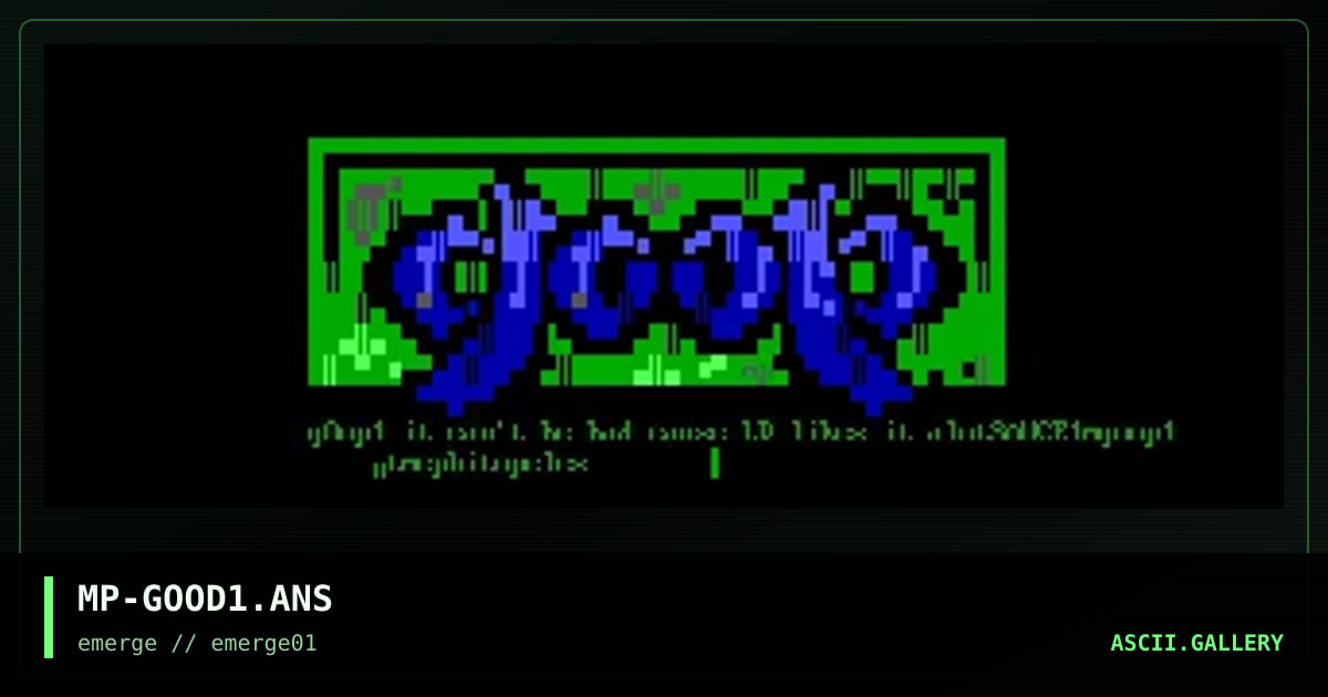 MP-GOOD1.ANS, by mephitopeles, 1995
