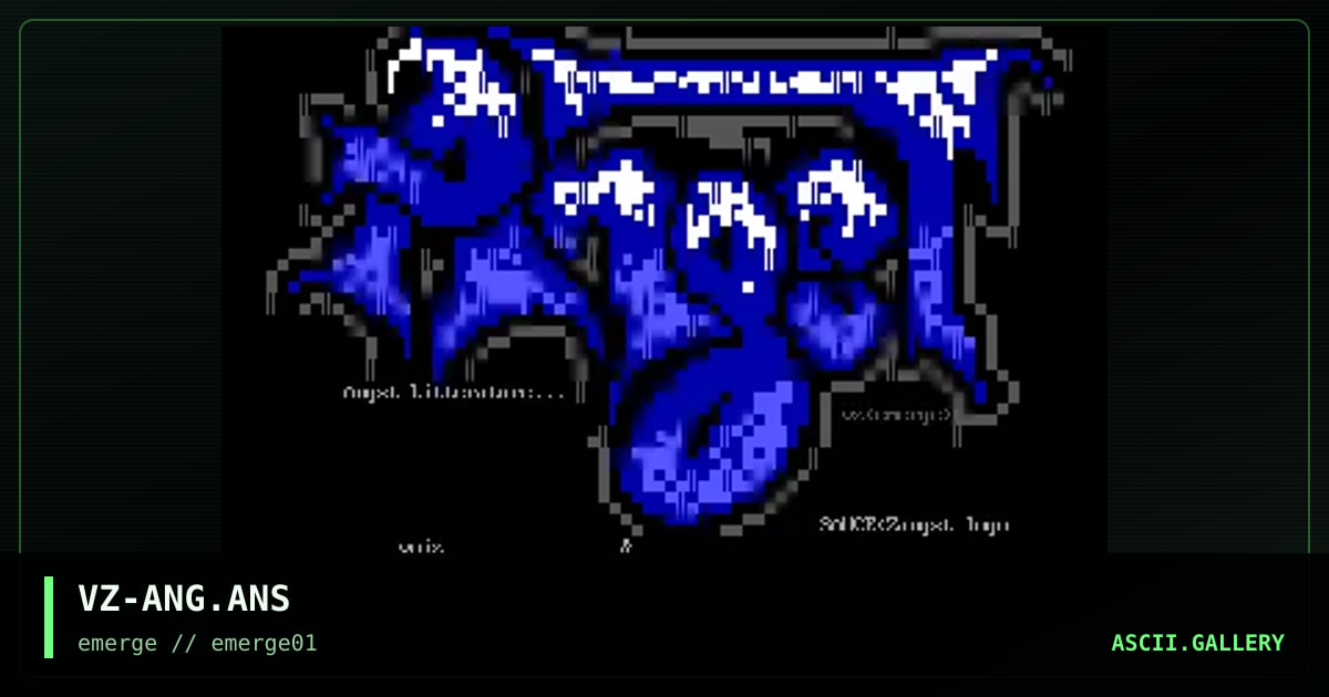 VZ-ANG.ANS, by voiz, 1995