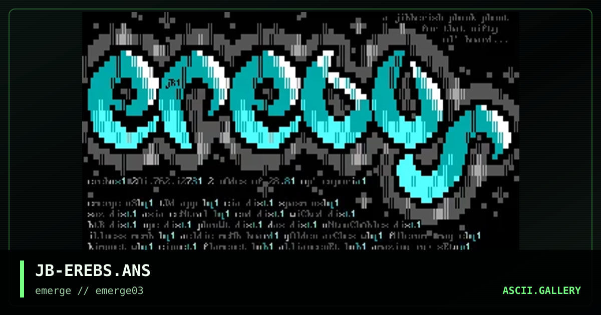 JB-EREBS.ANS, by jibberish, 1995