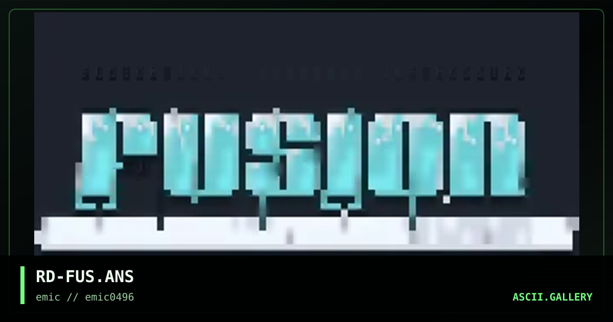 RD-FUS.ANS, by redemption, 1996