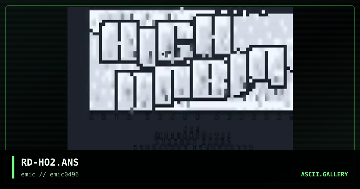 RD-HO2.ANS, by redemption, 1996