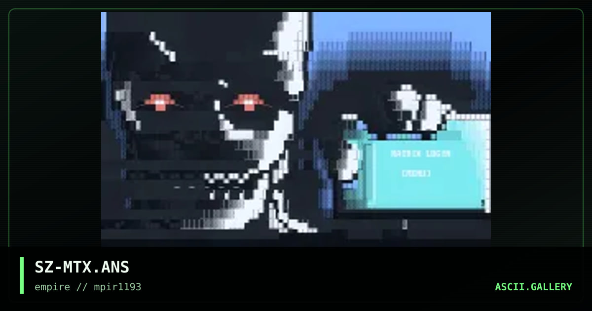 SZ-MTX.ANS, by system-z, 1993