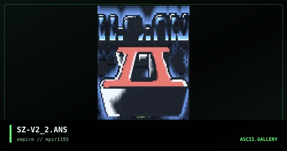 SZ-V2_2.ANS, by system-z, 1993