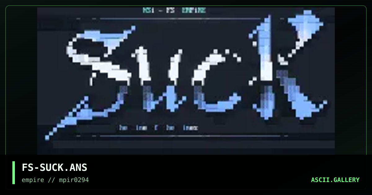 FS-SUCK.ANS, by flick of the switch, 1994