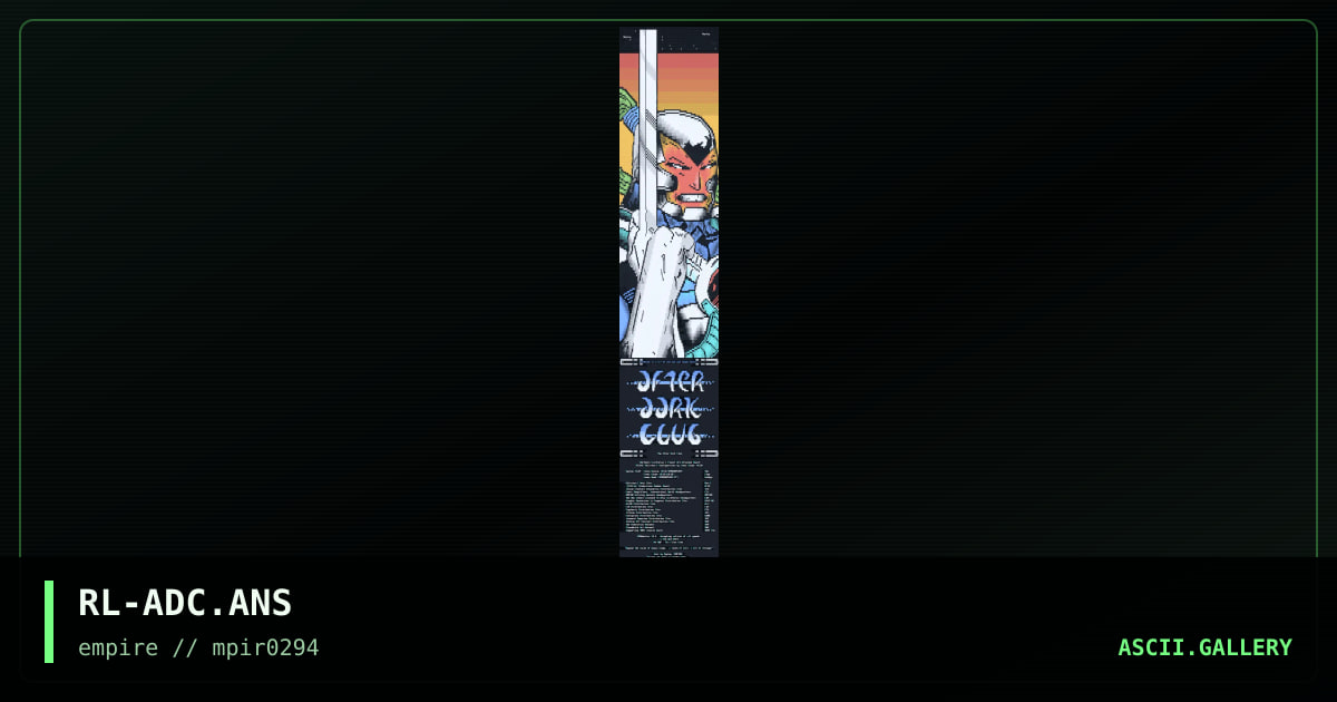 RL-ADC.ANS, by replay, 1994