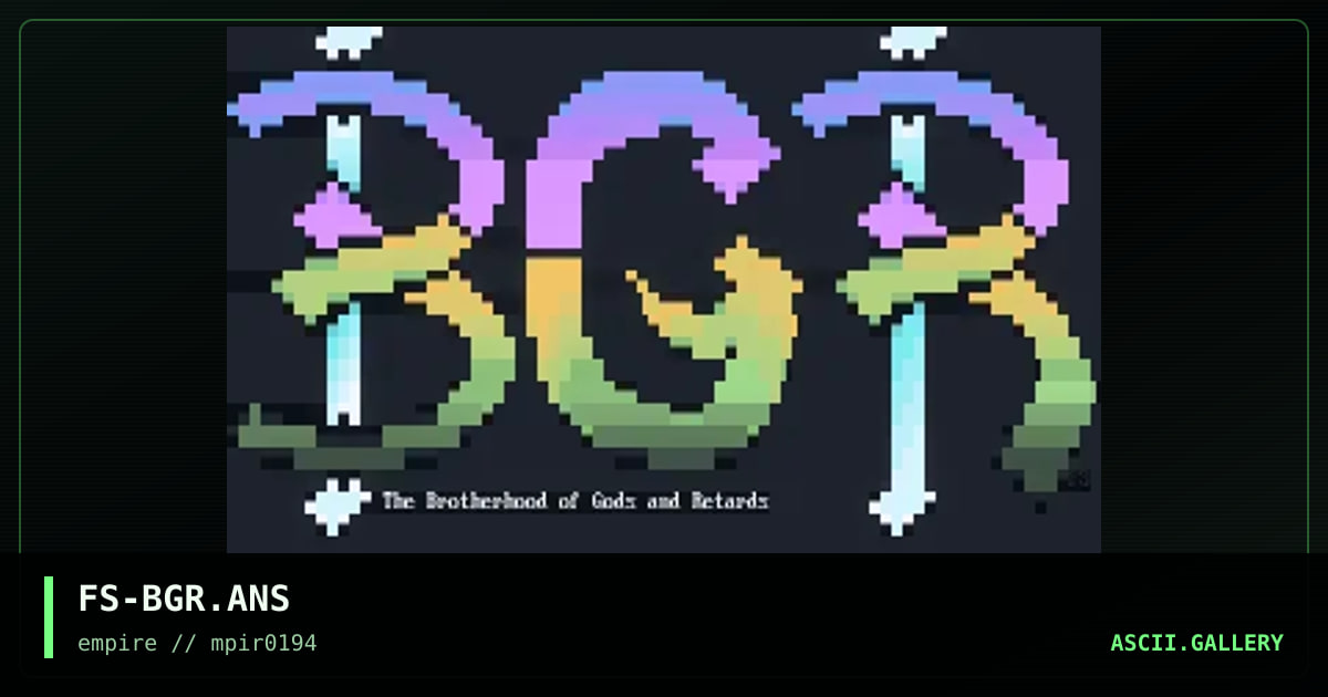 FS-BGR.ANS, by flick of the switch, 1994