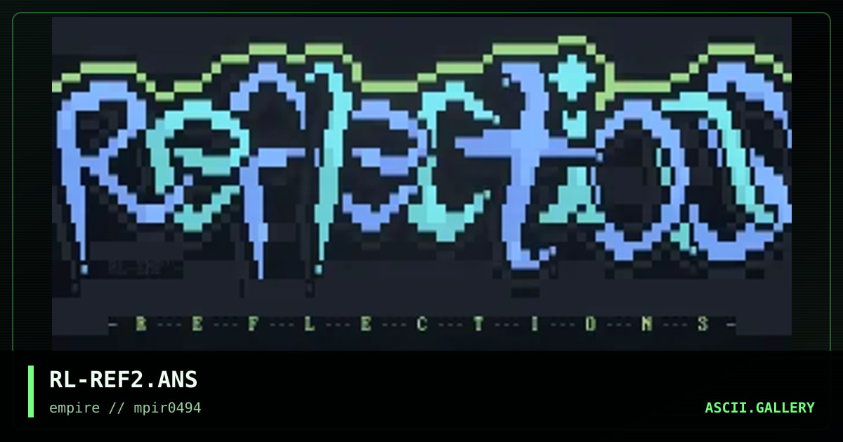 RL-REF2.ANS, by replay, 1994