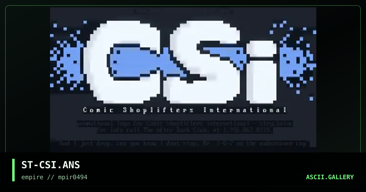 ST-CSI.ANS, by strychnine, 1994