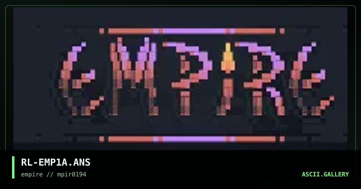 RL-EMP1A.ANS, by replay, 1994