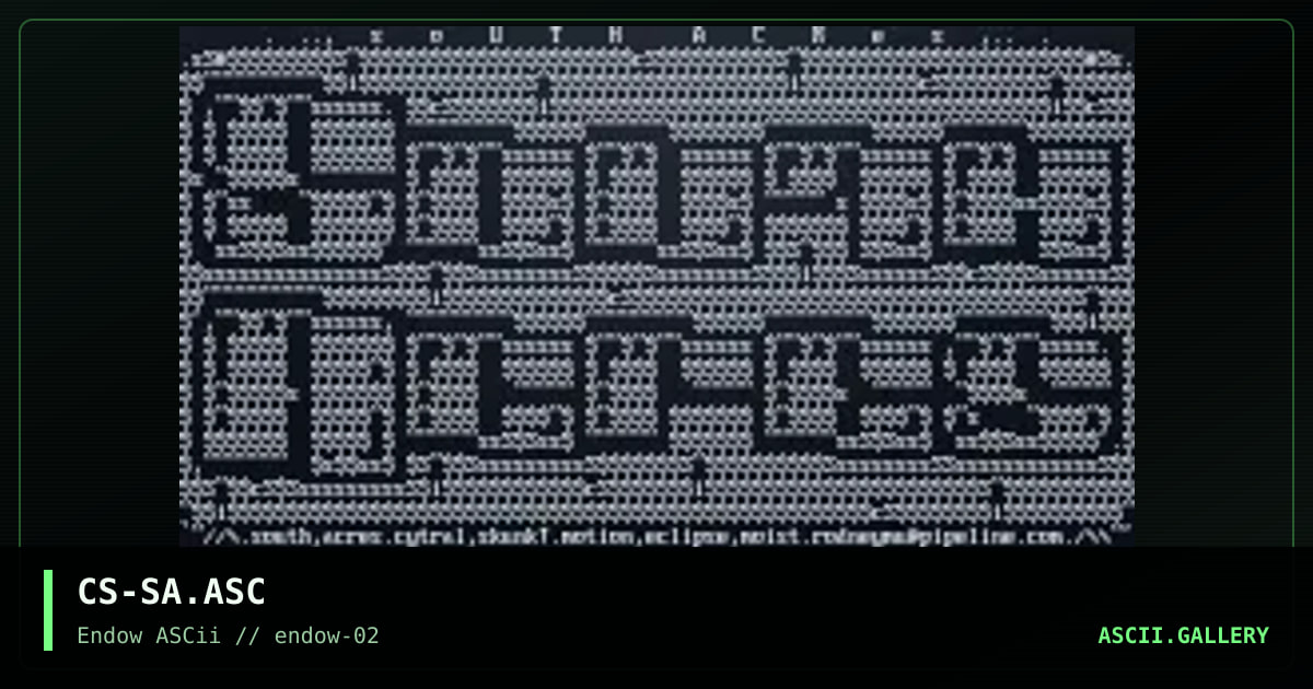 CS-SA.ASC, by cytral skunk, 1995