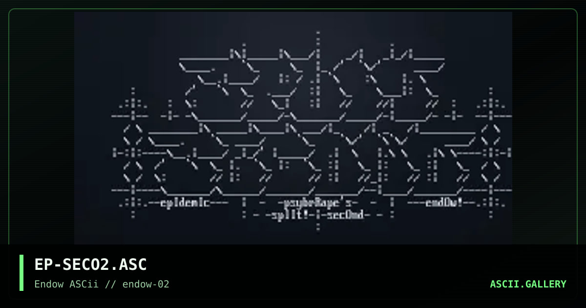 EP-SECO2.ASC, by epidemic, 1995