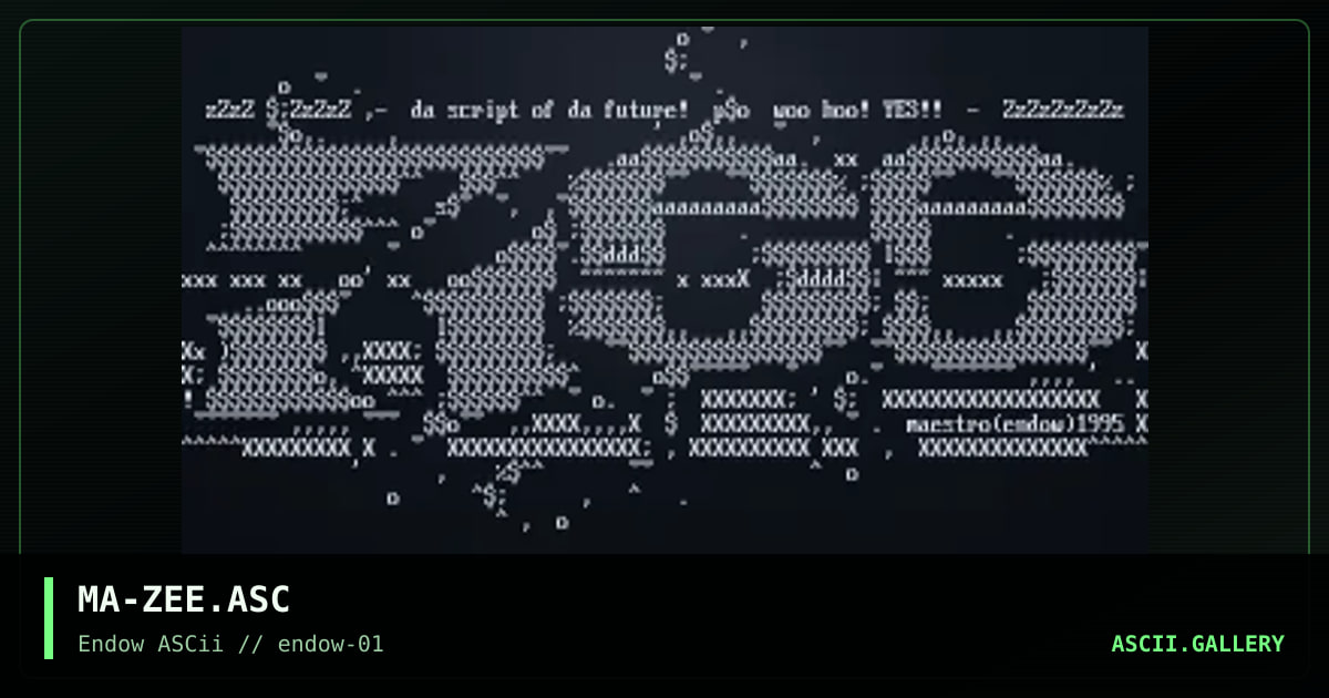MA-ZEE.ASC, by maestro, 1995