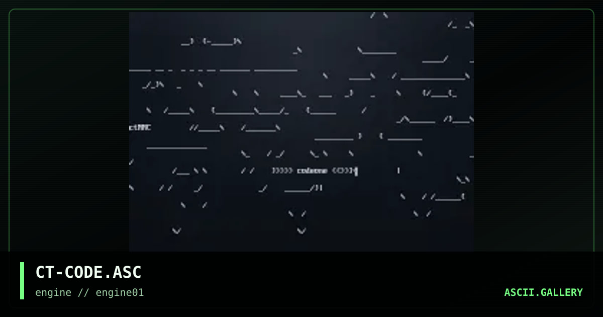 CT-CODE.ASC, by caster, 1999