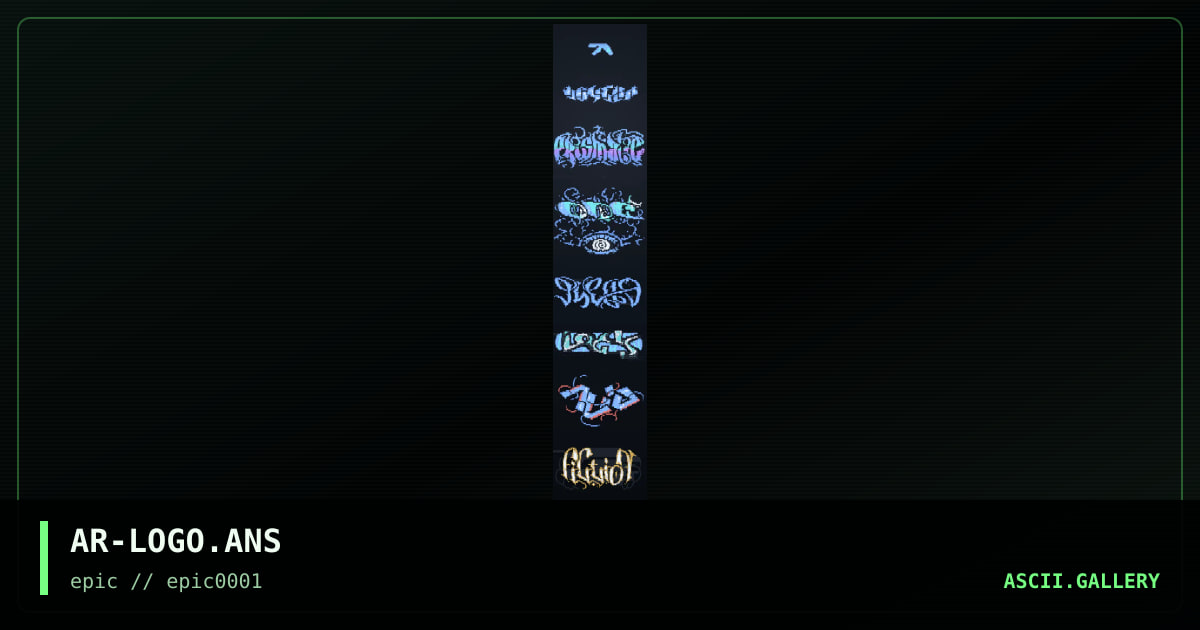 the logos, by argon, 2000