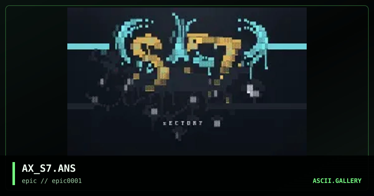 sector 7, by alla xul, 2000
