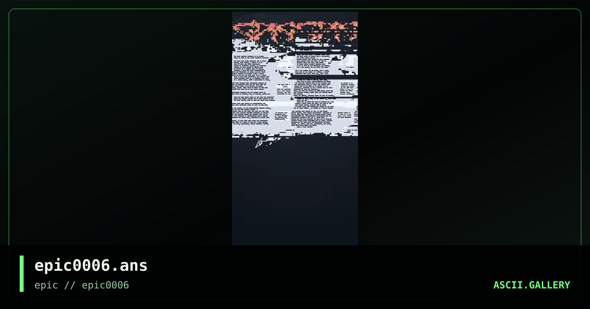epic #6 info, by argon, 2000