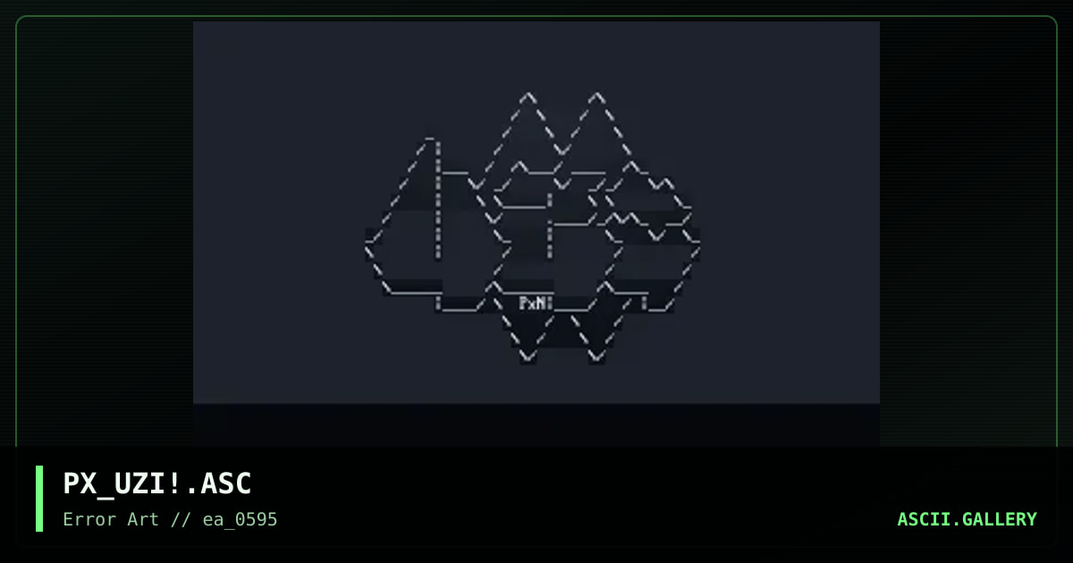 UZi, by proxyon, 1995