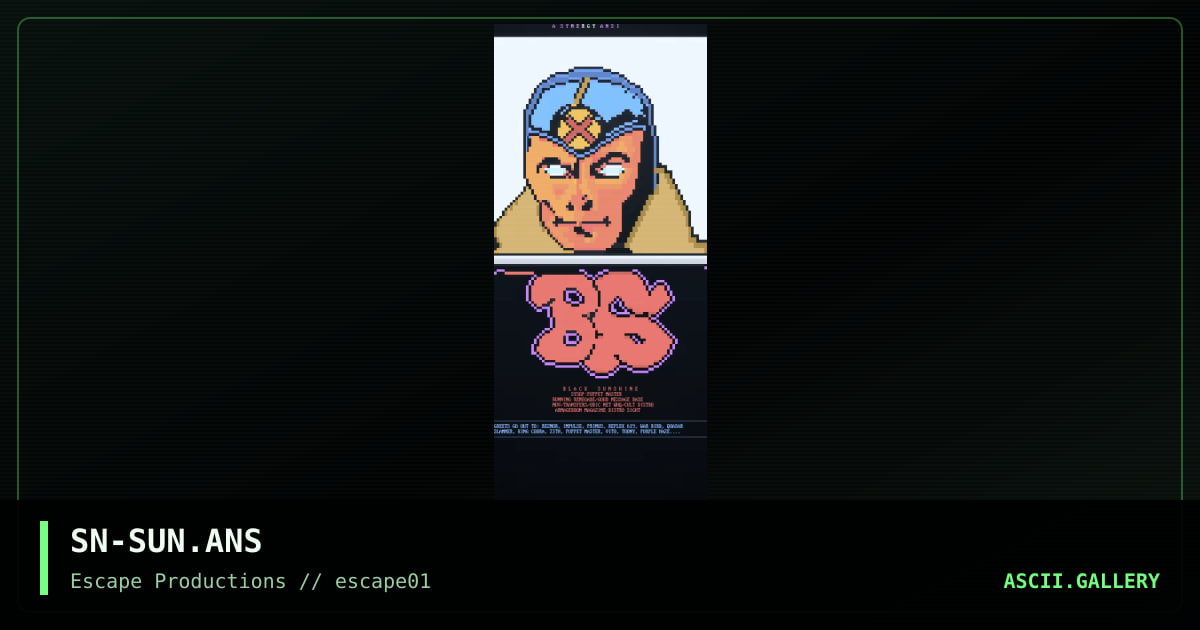 SN-SUN.ANS, by synergy, 1994