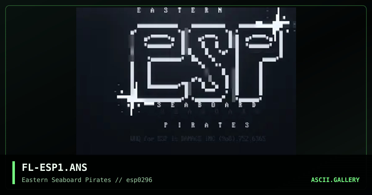 FL-ESP1.ANS, by flea, 1996