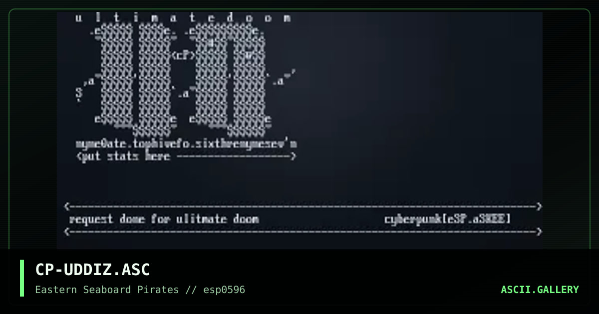CP-UDDIZ.ASC, by cyberpunk, 1996