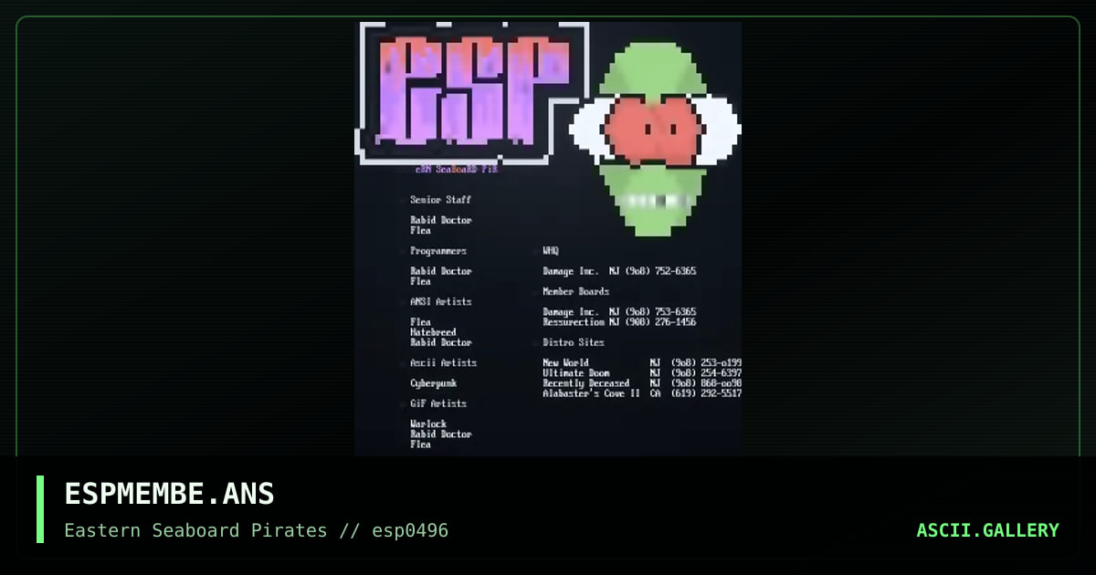 ESPMEMBE.ANS, by esp, 1996