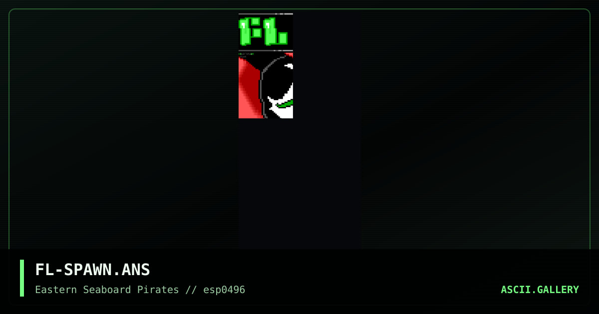 FL-SPAWN.ANS, by flea, 1996
