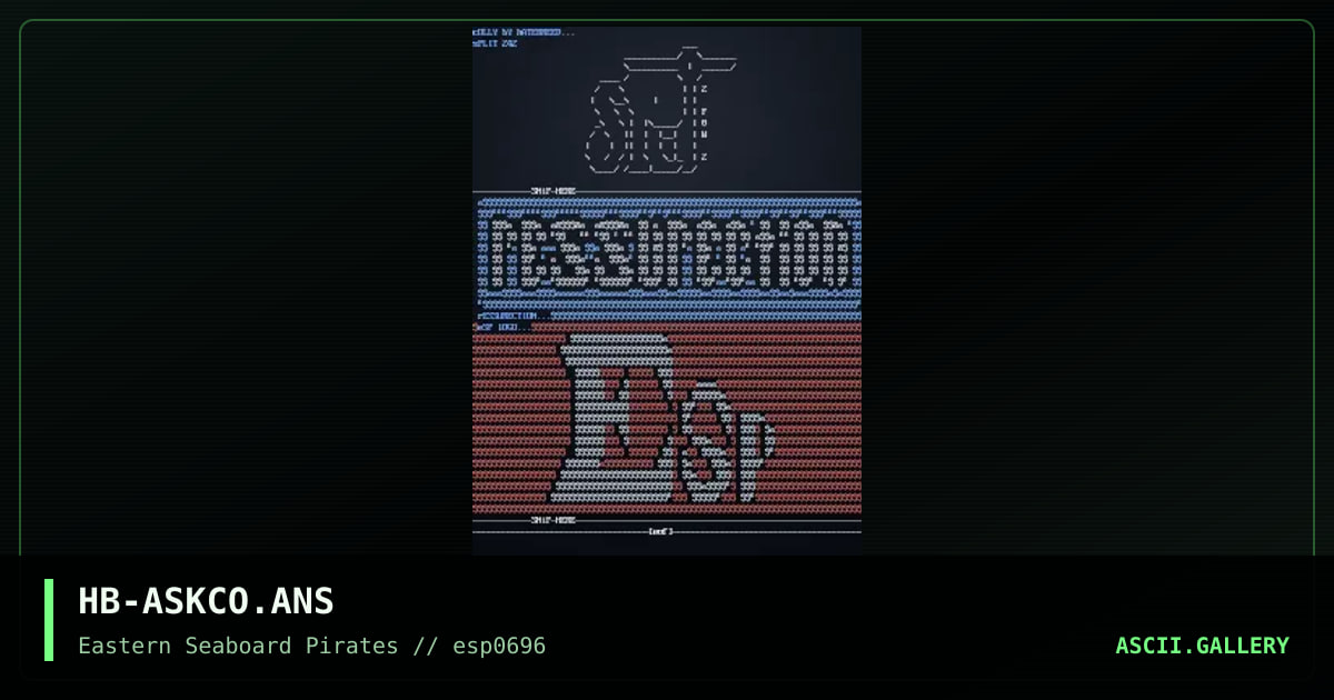 Ascii Colly, by hatebreed, 1996