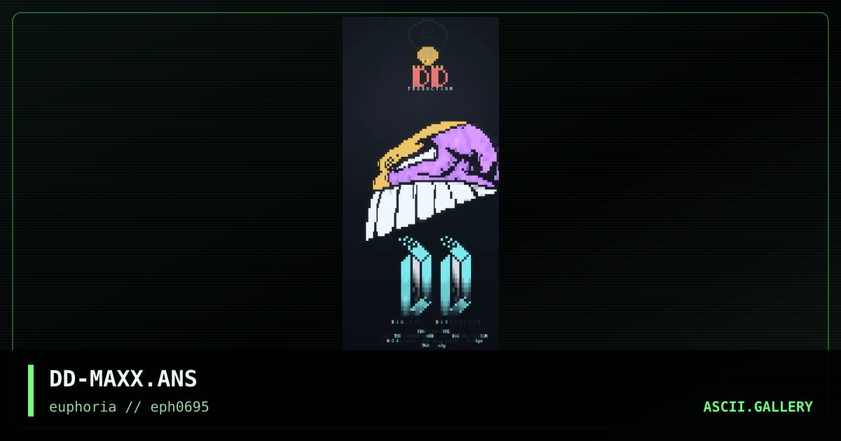 DD-MAXX.ANS, by dark delusion, 1995
