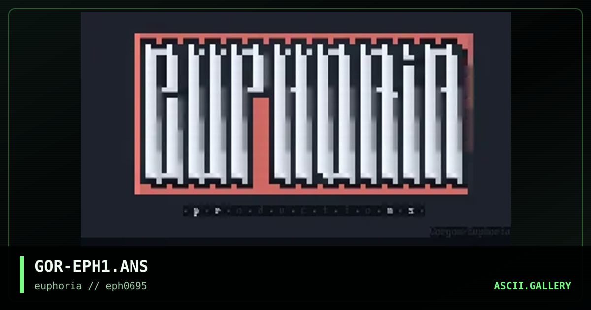 GOR-EPH1.ANS, by gorgon, 1995