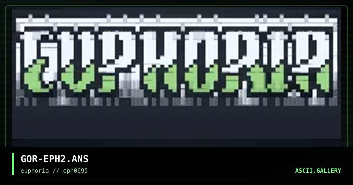 GOR-EPH2.ANS, by gorgon, 1995