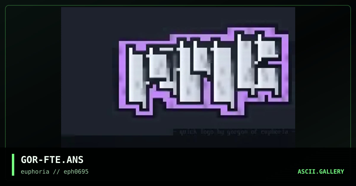 GOR-FTE.ANS, by gorgon, 1995