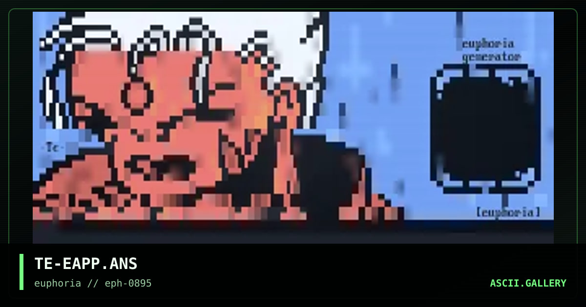 TE-EAPP.ANS, by the extremist 519, 1995