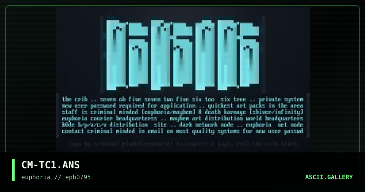 CM-TC1.ANS, by criminal minded, 1995