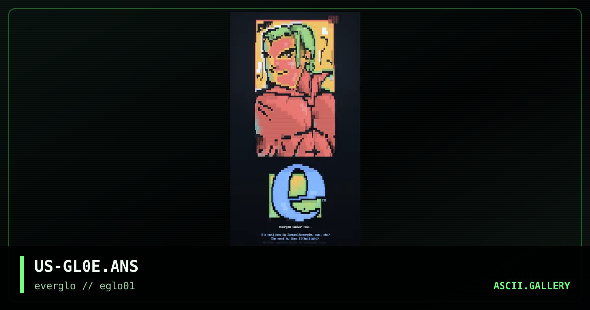 Everglo promotional, by zeus ii, samurai, 1997