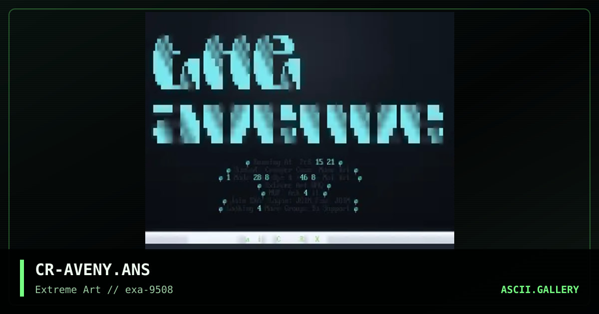 CR-AVENY.ANS, by crooper, 1995