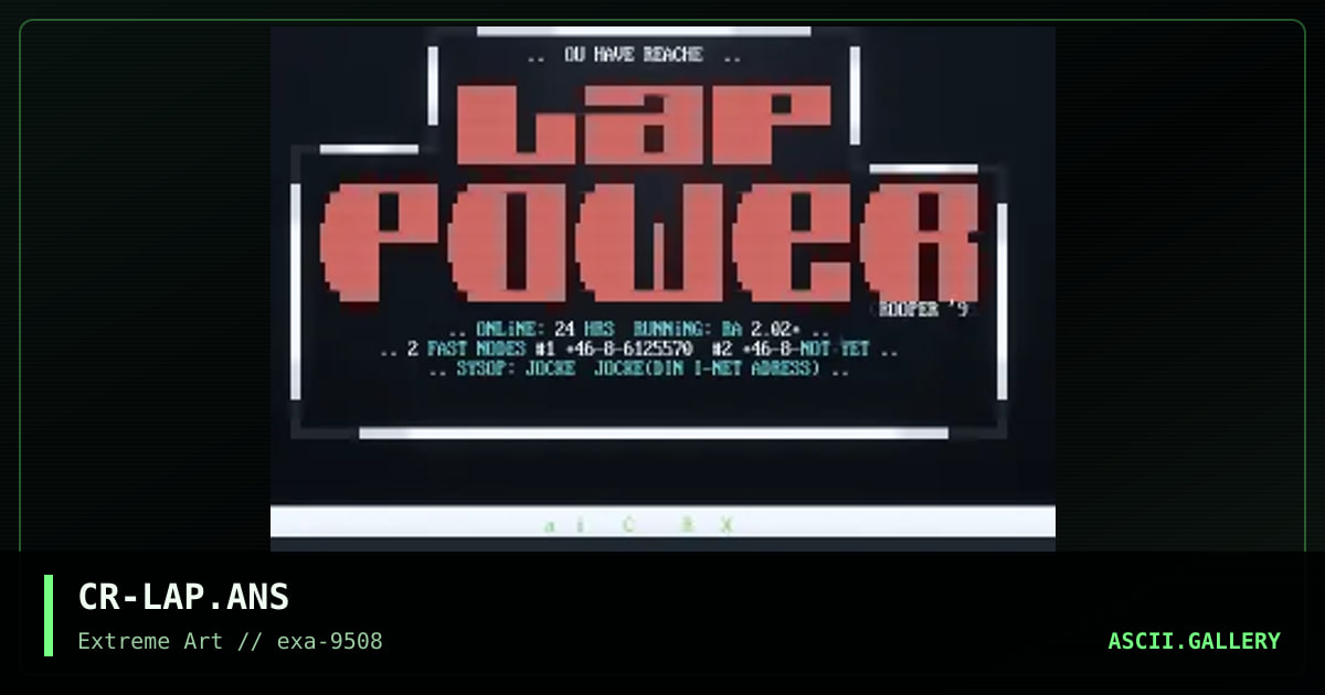 CR-LAP.ANS, by crooper, 1995