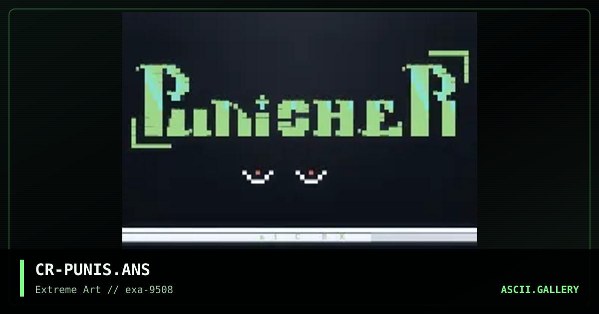 CR-PUNIS.ANS, by crooper, 1995