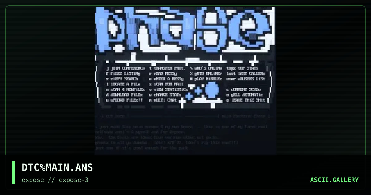 phase, by detonatic, 1997