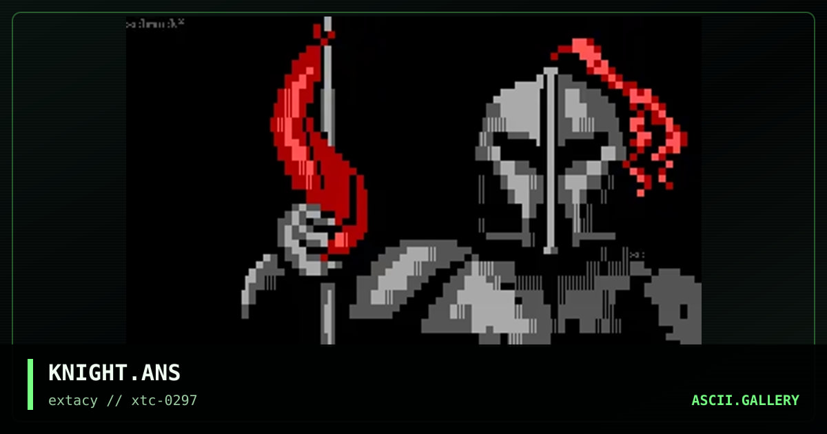 KNIGHT.ANS, by schmuck, 1997